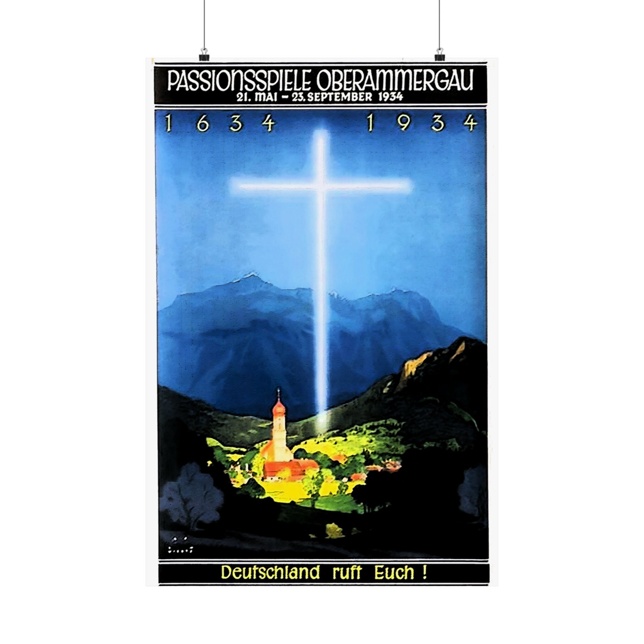 PASSIONSSPIELEの壁かけ