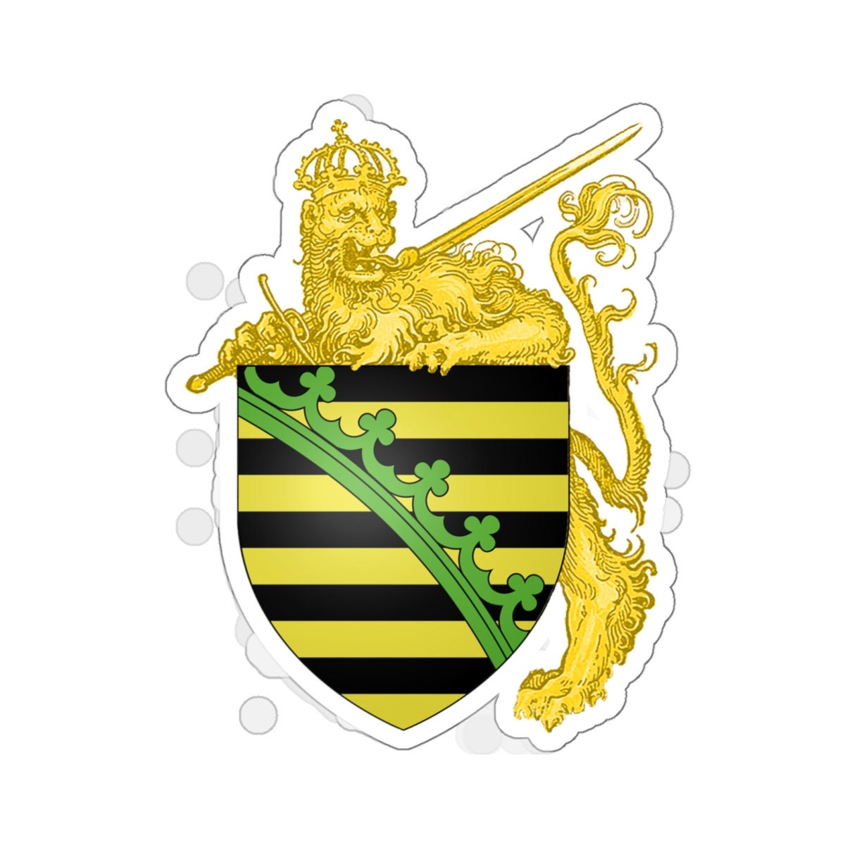 Saxony coat of arms - .de