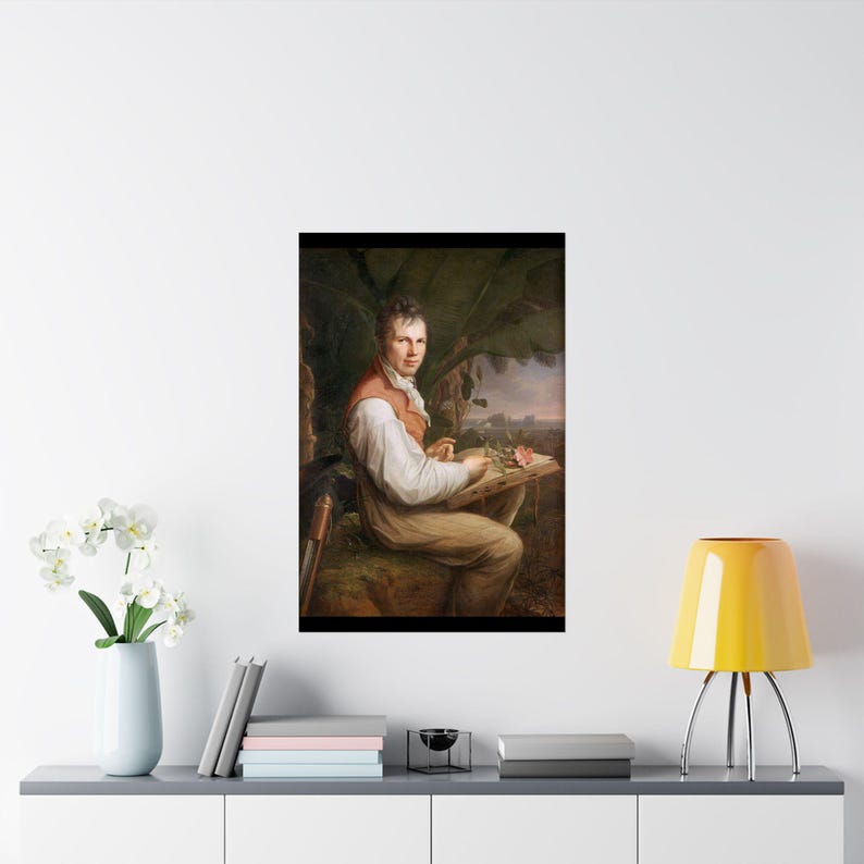 Alexander von Humboldt Matte Poster, 1806 Botanical Portrait image 8