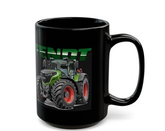 Fendt German Tractors...Black Mug 11 or 15 oz