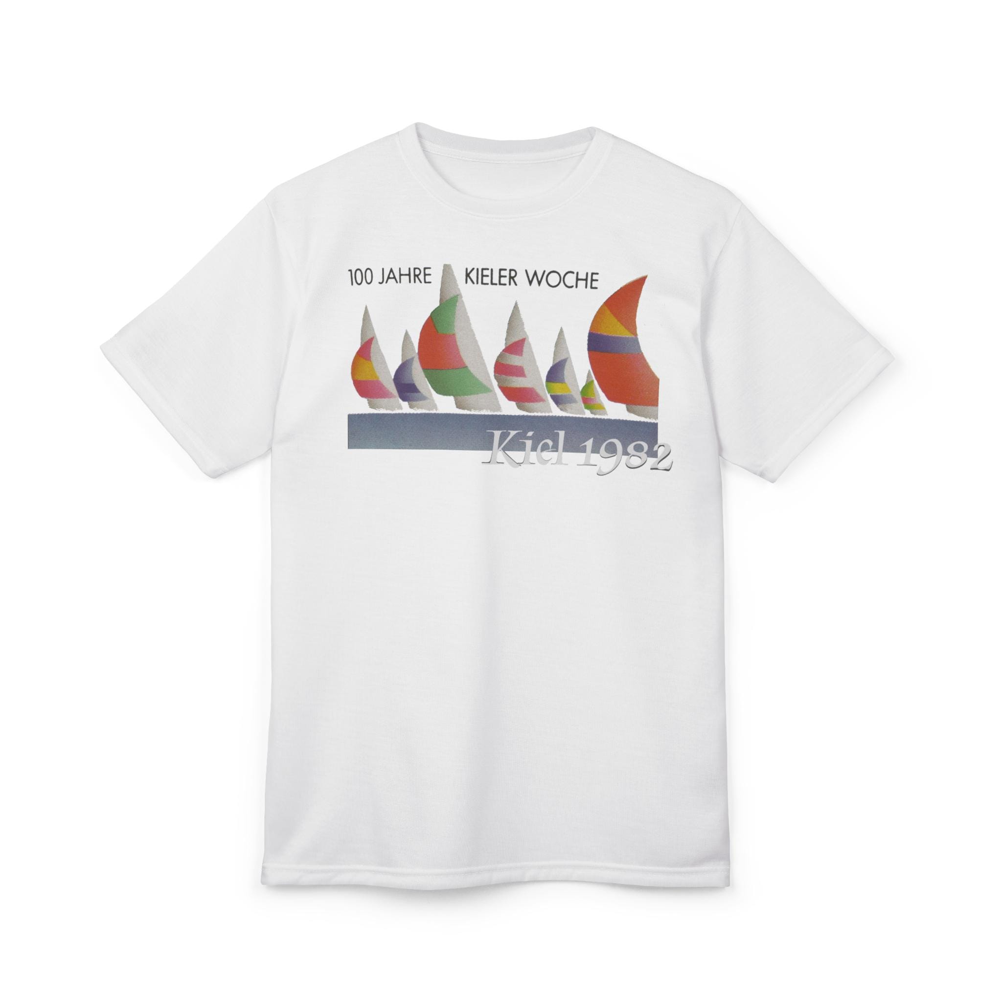 Kieler Woche 1982 Sailboats T-shirt, Kiel Regatta 100 Years - Etsy