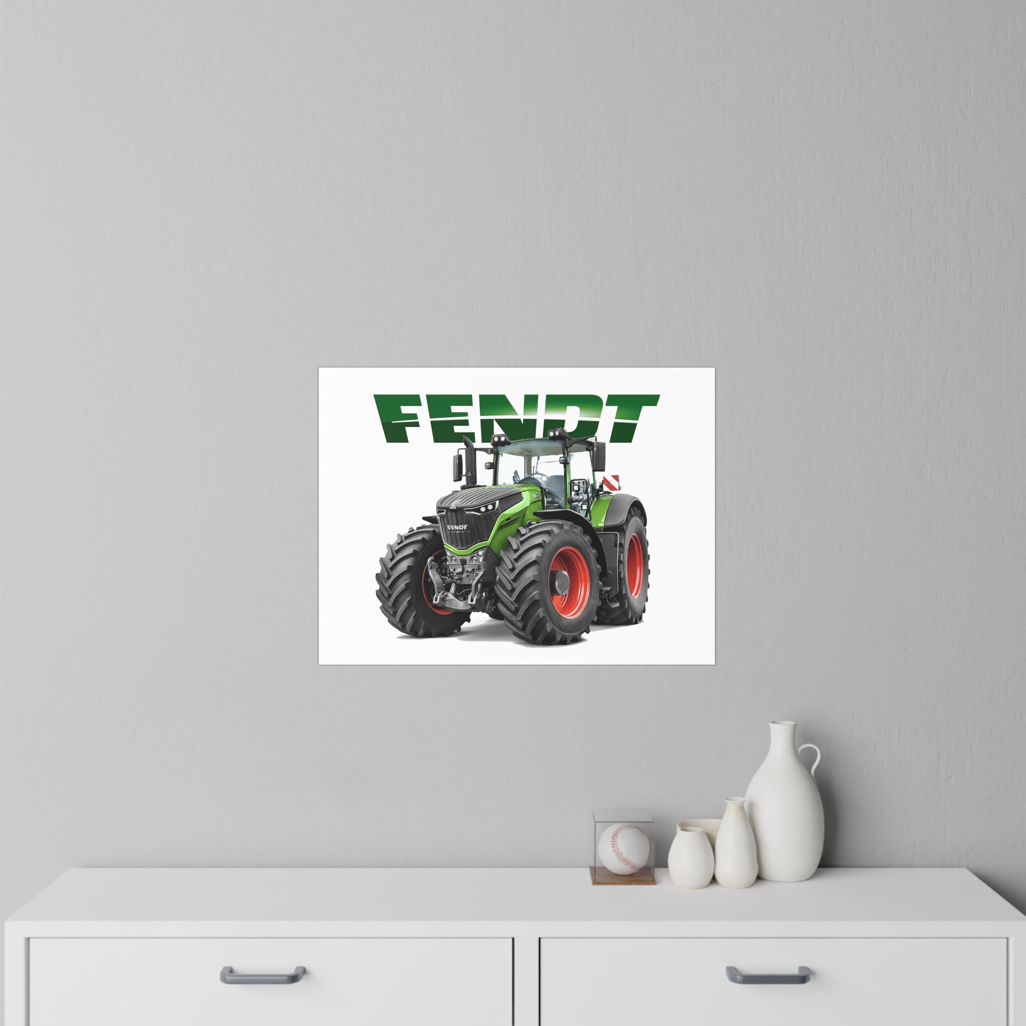 43cmx12.9cm Pour Fendt Tracteur Puissance Voiture Autocollants