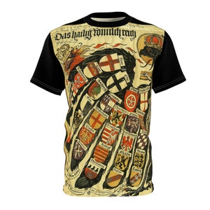 Holy Roman Empire German Eagle 1510...Unisex Cut & Sew Tee (AOP)