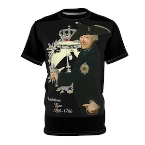 Frederick T-Shirt – Prussia Flag, History Enthusiast Tee