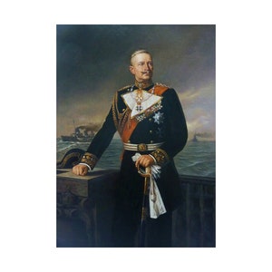 Kaiser Wilhelm II Kriegsmarine Uniform, Fine Art Matte Print image 4