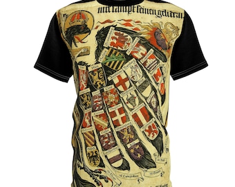 Holy Roman Empire German Eagle in 1510...Unisex Cut & Sew Tee (AOP)