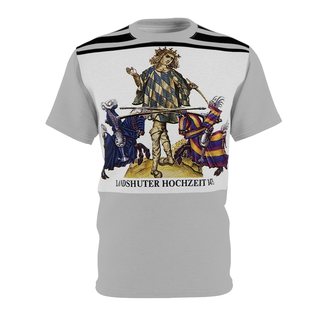 Landshuter Hochzeit 1475... Camiseta corta y cosida unisex AOP Etsy