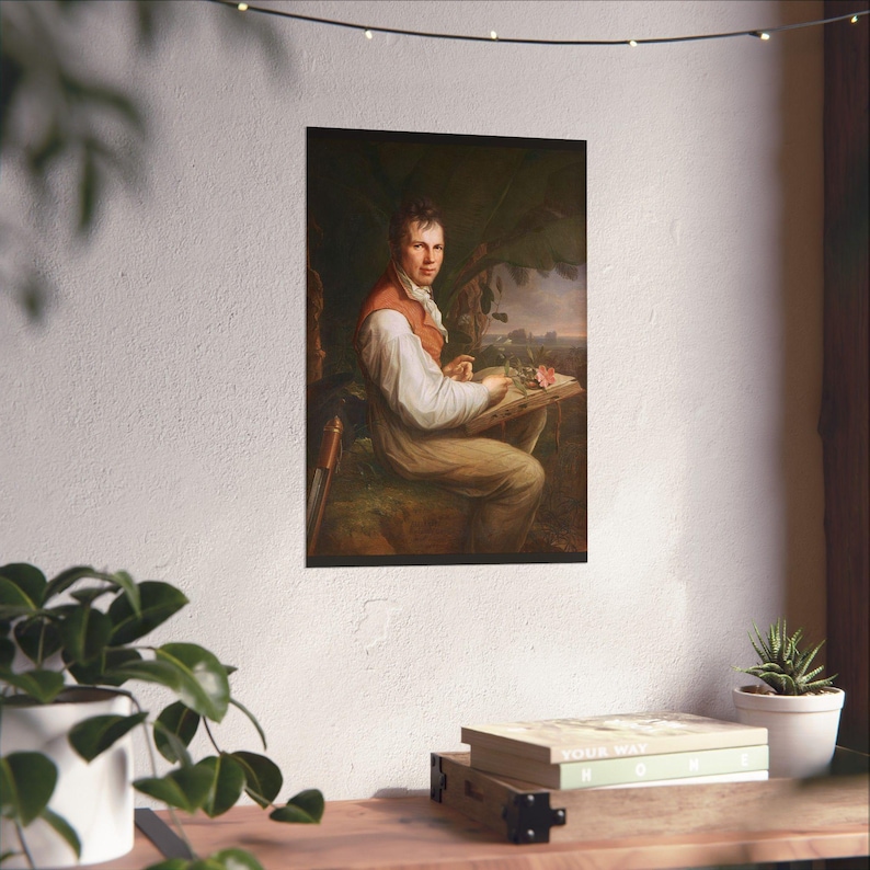 Alexander von Humboldt Matte Poster, 1806 Botanical Portrait image 6