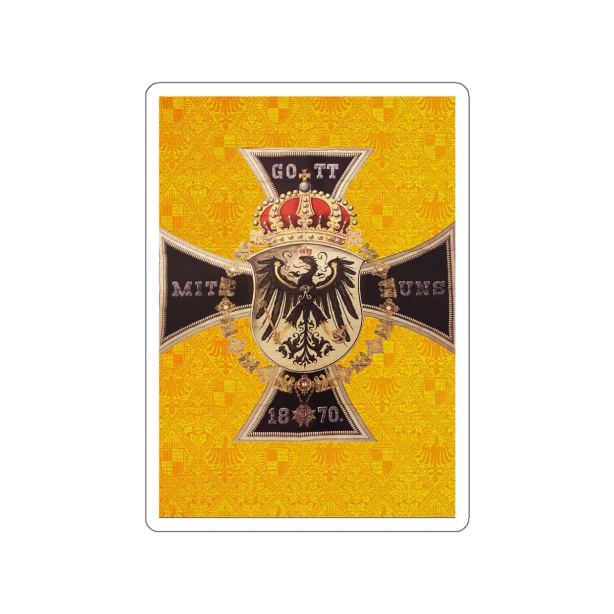 Prussian Iron Cross and Eagle...diecut Stickers Etsy