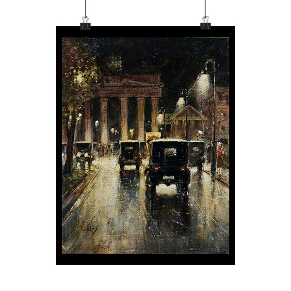 Brandenburg Gate, 1920s ...Matte Paper Poster