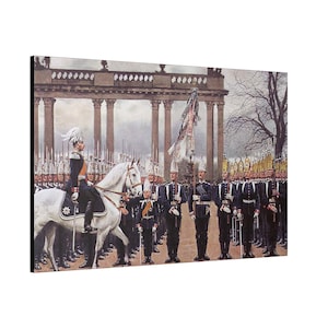 Kaiser Wilhelm II review of Royal Guard, 1894...Canvas Stretched, 0.75&quot;