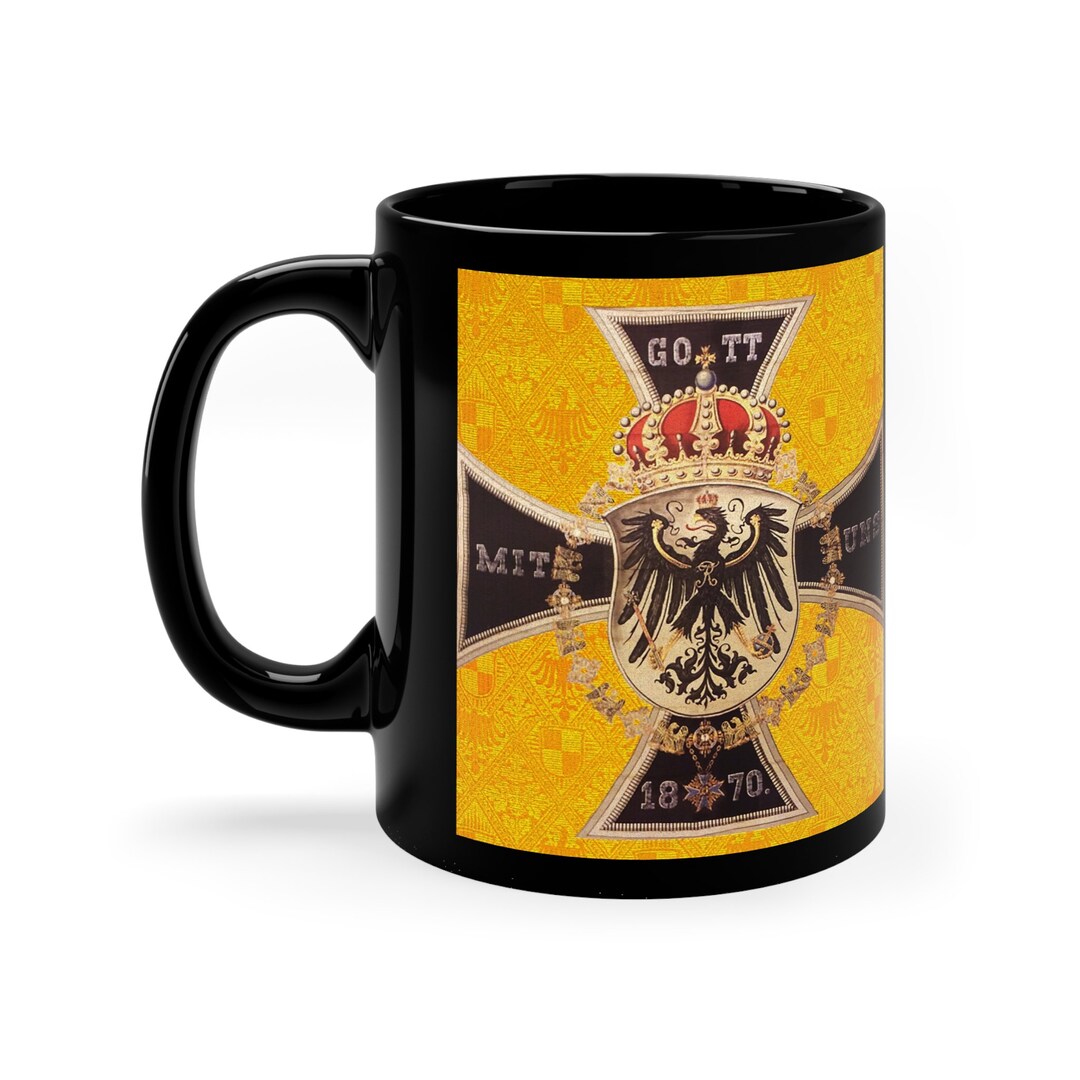 Prussian Iron Cross and Eagle...11oz Black Mug Etsy