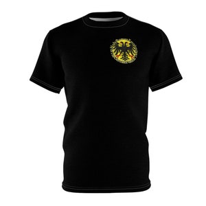 German two headed eagle...Unisex Cut & Sew Tee (AOP)