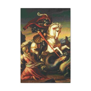 St. George and Dragon...Canvas Gallery Wraps image 2