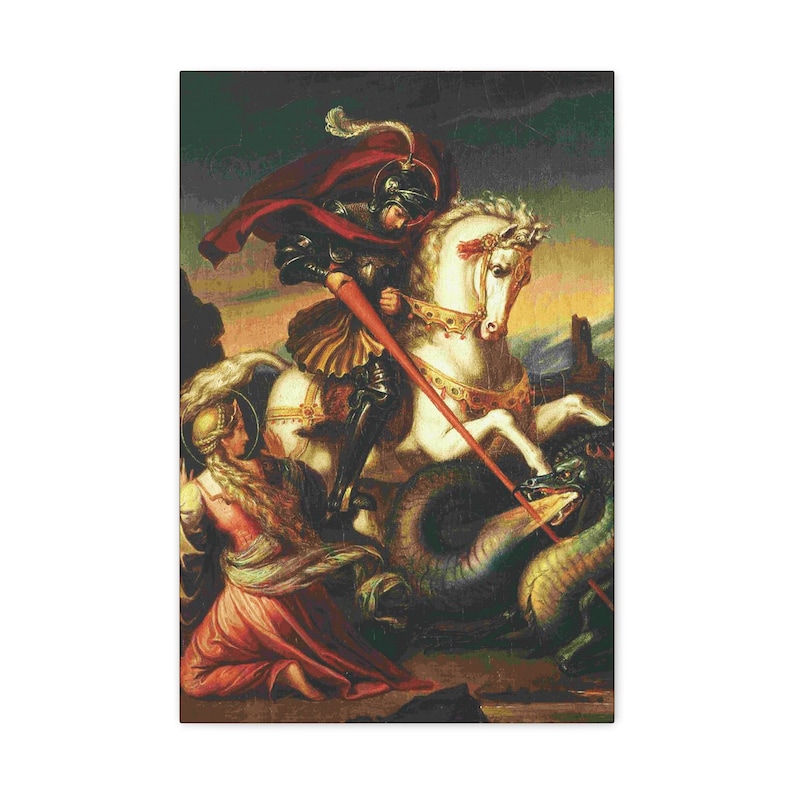 St. George and Dragon...Canvas Gallery Wraps image 2