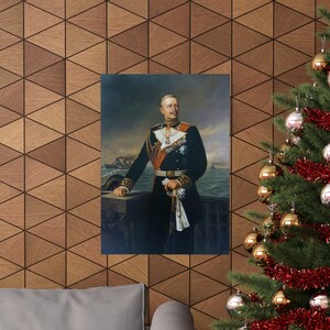 Kaiser Wilhelm II Kriegsmarine Uniform, Fine Art Matte Print image 6