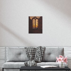 Caspar Friedrich 'The Dreamer' Matte Poster: Romantic Era Art image 6