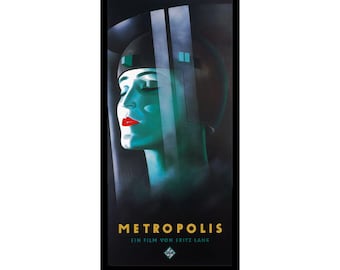 Metropolis Movie Poster, 1928, Premium Matte Print