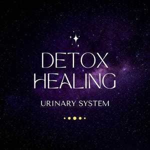 Urinary System Energy Cleansing Healing Sesion / Powerful Detox Energy Healing / Body Energy Cleanse  / Deep High Frequency Distant Healing