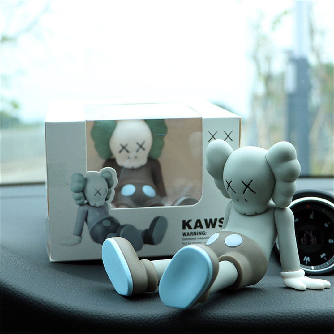 Kaws Car Decor Kaws Car Ornaments Dashboard Decor Desktop Etsy