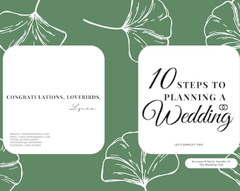 10 Steps to Planning A Wedding