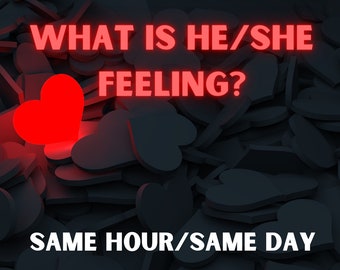 Same Hour Exact Thoughts LOVE Reading - Same Day Relationship Reading - Discovering their feelings.