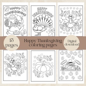 Happy Thanksgiving coloring sheets for kids, Thanksgiving coloring pages for kids, fall activity for kids