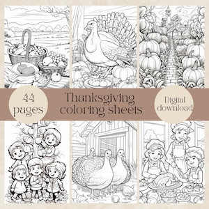 Thanksgiving coloring sheets for kids, printable Thanksgiving coloring pages for kids, coloring pages for kids