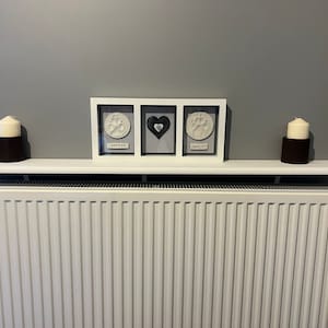 140mm Deep Square Ogee mould radiator shelf