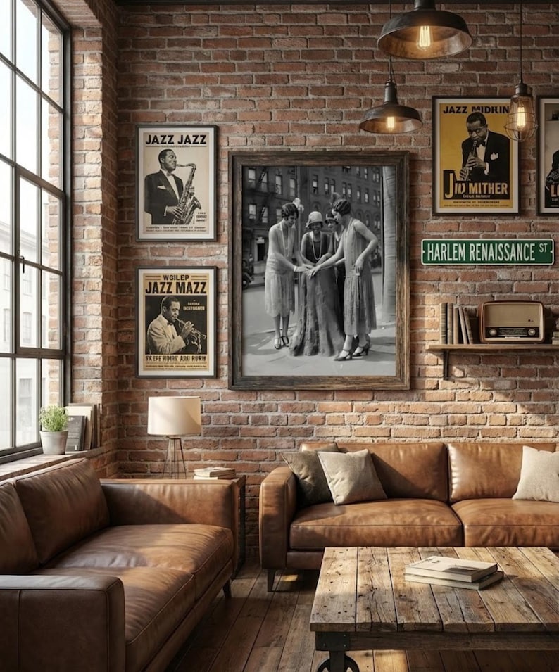 Black History Wall Art : Harlem Renaissance Print - Tree of Hope - Etsy