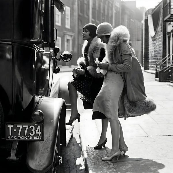 Black History Wall Art - 1920s Art Deco Harlem Fashion Photo - NYC Decor Print