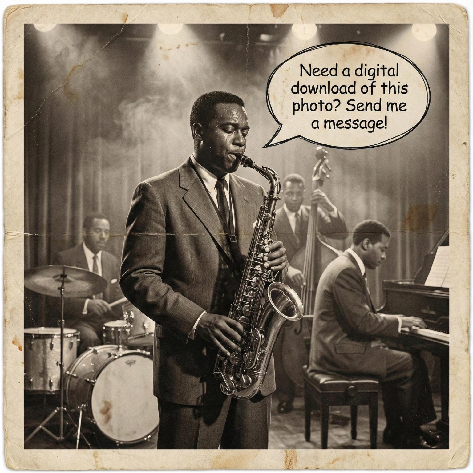 Black History Cotton Club Print : Harlem Renaissance Art - Vintage