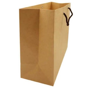 Safe and Sustainable paper bags gluten-free, chemical free, recyclable
