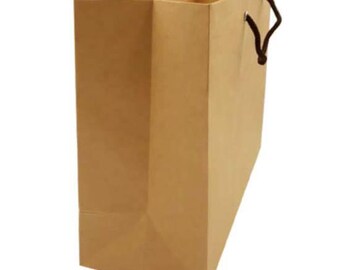 Safe and Sustainable paper bags gluten-free, chemical free, recyclable