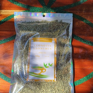 Wild Dagga 100 Grams - ( Leonotis leonurus ~ Lion&#39;s Tail )