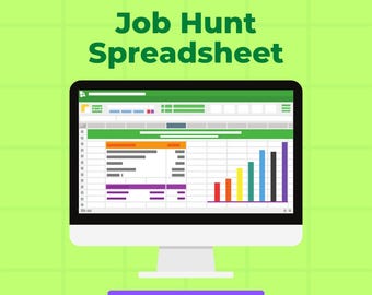 Job Hunt Organizer Template (Google Sheets)