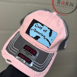 Trump Gulf of America Embroidered Hat, Trump Hat, Gulf of America, Trump Trucker Hat, Birthday gifts for her
