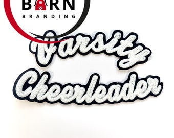 Varsity Cheerleader Custom Chenille Patch