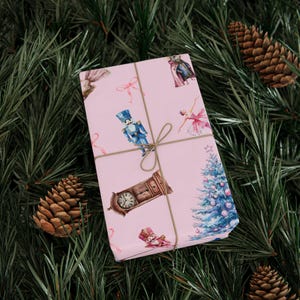 Nutcracker Gift Wrap Ballet Holiday Gift Wrap Ballet Nutcracker Holiday Wrap