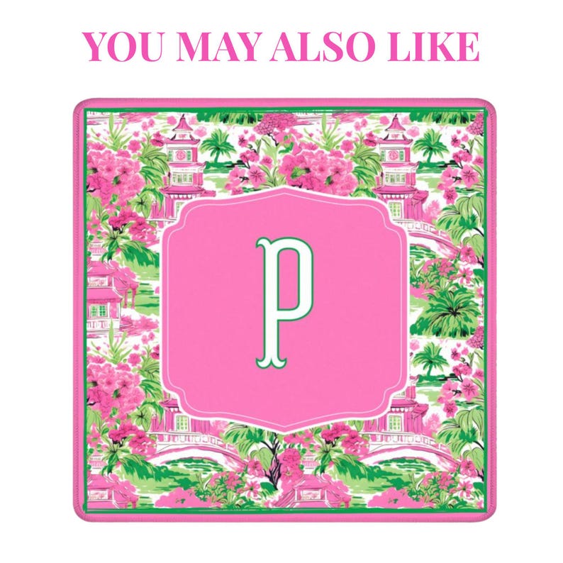 Personalized Mahjong Tote Pagoda Print Mahj Preppy Tote Bag Mahjong Rack Bag Mahj Ong Carry All Gift For Mahjong Game Gift Mom Birthday Mahj image 9