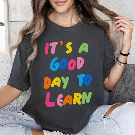 Cute Teacher Comfort Colors Colorful Teacher Tee New Teacher Gift Teacher Appreciation PreK Teacher Shirt New Teacher Shirt Gift Teacher
