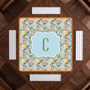 mahjong mat orange mahjong mat blue mahjong mat preppy mahjong mat mahjong gift for mom mahjong gift for sister mahjong accessory mahjong mat with bag preppy mahjong grandmillennial mahjong mat mahj ong mat mahj mat mahjong entertaining mahjong table decoration floral mahjong mat custom mahjong mat initial mahjong mat noise reduction mat for mahjong tile games mat non-slip mahjong mat portable travel game surface table protection mat for mahjong