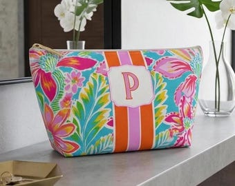Custom Floral Mahjong Tote Monogrammed Mahjong Tote Bag Mahjong Rack Bag Preppy Mahjong Carryall Mahj Ong Gift Christmas Mahj Ongg Gift Mom