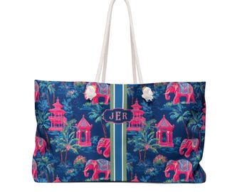 Monogrammed Mahjong Tote Bag Pagoda Print Mahj Ongg Rack Bag Personalized Mahjong Bag Set Mahjong Game Gift Mahj Gift Idea Mahjong Player
