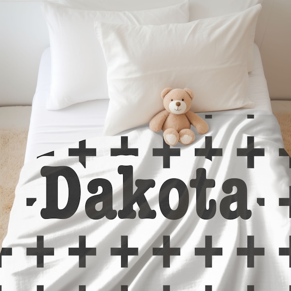 Custom Name Baby Blanket Custom Name Baby Lovey Blanket Personalized Baby Blanket Gift Baby Personalized Newborn Gift Baby Boy Gift Shower