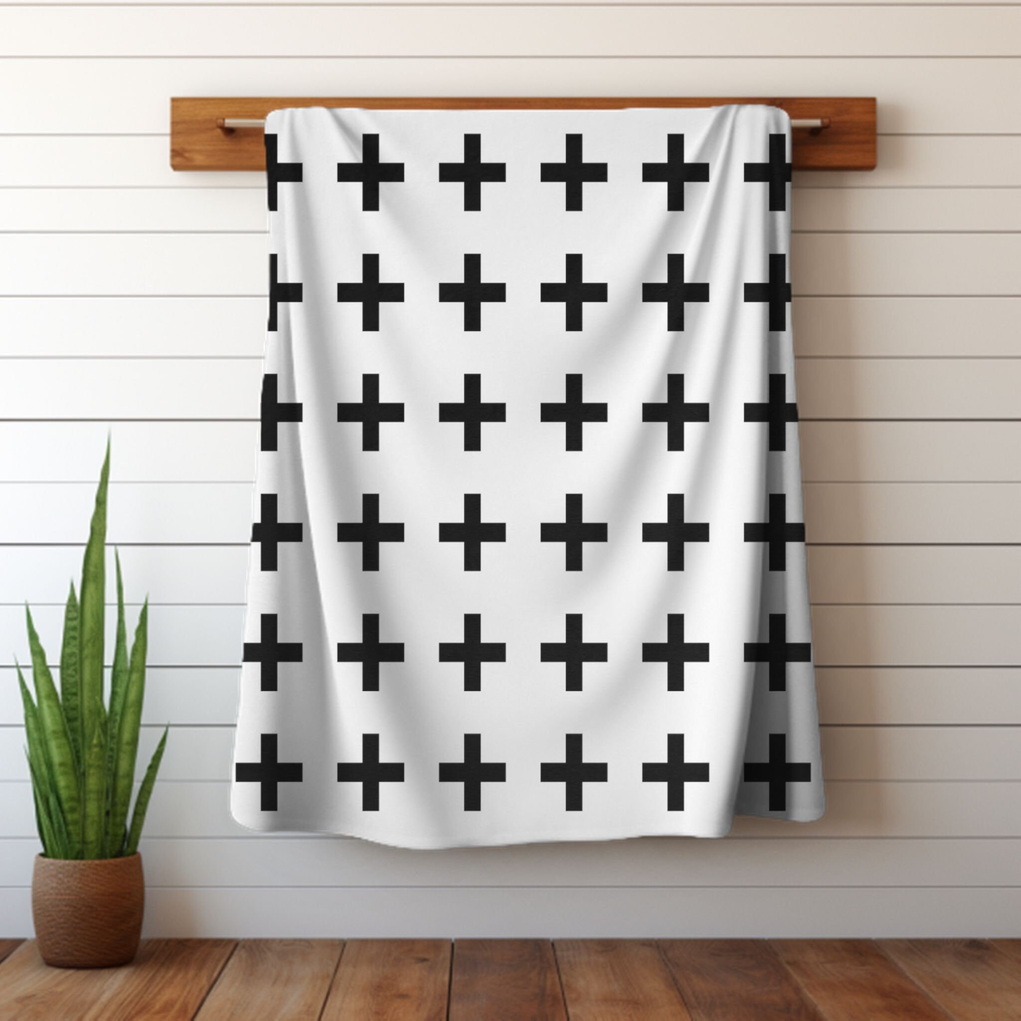 Swiss Cross Blanket Etsy