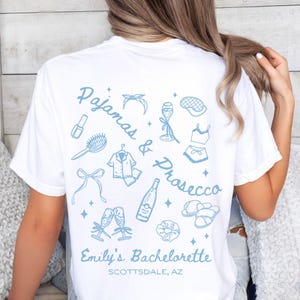 Custom Pjs And Prosecco Bachelorette PJs And Prosecco Shirt Prosecco Bride Gift Girls Gone Mild Bachelorette Wine Party Tshirt Prosecco Bach