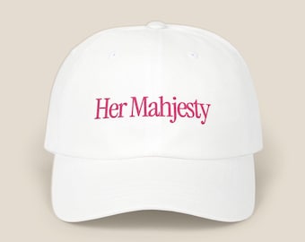 Funny Mahjong Hat Embroidered Mahjongg Gift Idea For Friend Mahj Baseball Cap For Mahjong Door Prize Preppy Mahjong Outfit Game Night Prize