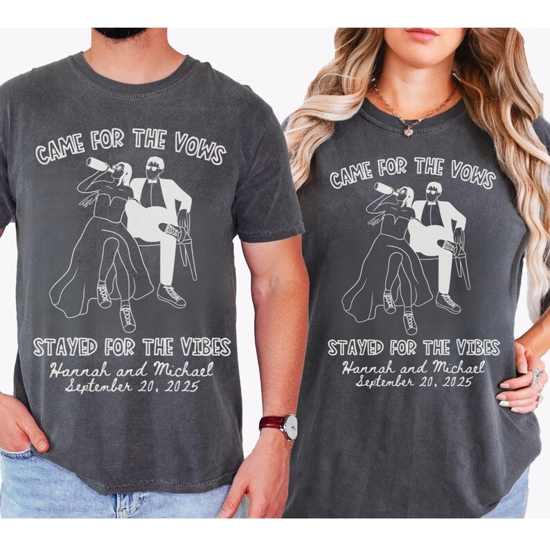 Tshirt Wedding Shirt for guests wedding guest favors wedding tshirts for guests funny custom wedding shirts for guests wedding favors for guest wedding favor ideas wedding weekend tshirts wedding weekend shirts for guests wedding custom tshirt toss wedding couple fun wedding favor personalized