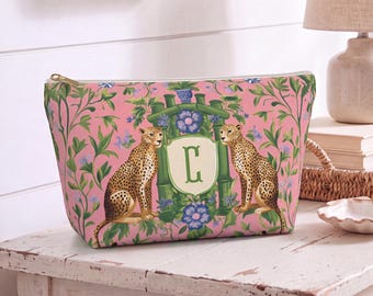Monogrammed Mahjong Tile Bag Mahj Pouch For Travel Mahj Ong Initial Bag Mahjong Gift Ideas Mothers Day Present Custom Mahjongg Accessories